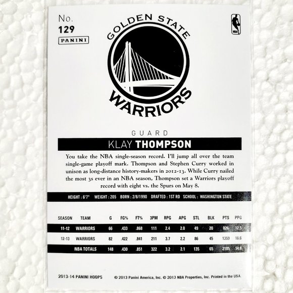 Golden State Warriors 6 Card Lot - BKBL [10_3] - Picture 10 of 14